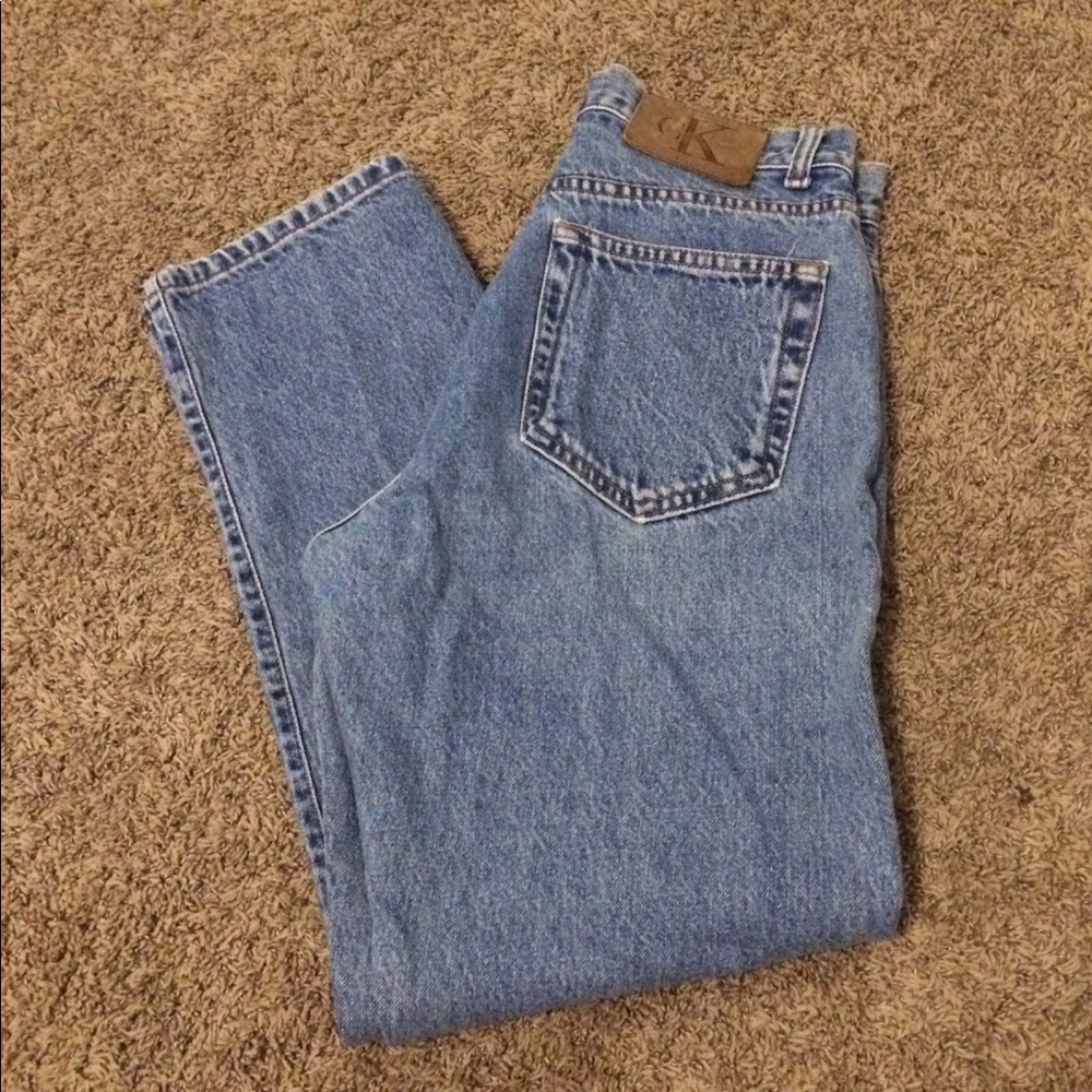 Calvin Klein vintage high waist mom jeans